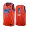 Camiseta Oklahoma City Thunder Luguentz Dort 5 Statement Edition 2022-23 Naranja Swingman para Hombre