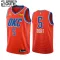 Camiseta Oklahoma City Thunder Luguentz Dort 5 Statement Edition 2022-23 Naranja Swingman para Niño