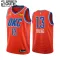 Camiseta Oklahoma City Thunder Ousmane Dieng 13 Statement Edition 2022-23 Naranja Swingman para Niño