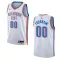Camiseta Oklahoma City Thunder Personalizada Association Edition 2022-23 Blanco Swingman para Hombre
