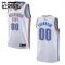 Camiseta Oklahoma City Thunder Personalizada Association Edition 2022-23 Blanco Swingman para Niño