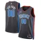 Camiseta Oklahoma City Thunder Personalizada City Edition 2022-23 Negro Swingman para Hombre