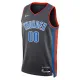 Camiseta Oklahoma City Thunder Personalizada City Edition 2022-23 Negro Swingman para Hombre