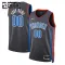 Camiseta Oklahoma City Thunder Personalizada City Edition 2022-23 Negro Swingman para Niño