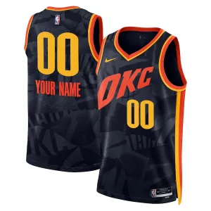 Camiseta Oklahoma City Thunder Personalizada City Edition 2023-24 Swingman para Hombre