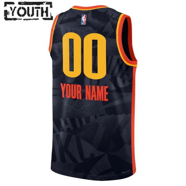 Camiseta Oklahoma City Thunder Personalizada City Edition 2023-24 Swingman para Niño