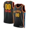 Camiseta Oklahoma City Thunder Personalizada City Edition 2024-25 Negro Swingman para Hombre