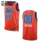Camiseta Oklahoma City Thunder Personalizada Statement Edition 2022-23 Naranja Swingman para Niño