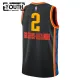 Camiseta Oklahoma City Thunder Shai Gilgeous Alexander City Edition 2024-25 Negro Swingman para Niño