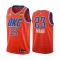 Camiseta Oklahoma City Thunder Tre Mann 23 Statement Edition 2022-23 Naranja Swingman para Hombre