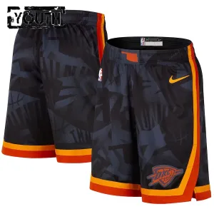 Pantalones Oklahoma City Thunder City Edition 2023-24 Swingman para Niño
