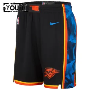 Pantalones Oklahoma City Thunder City Edition 2024-25 Swingman para Niño
