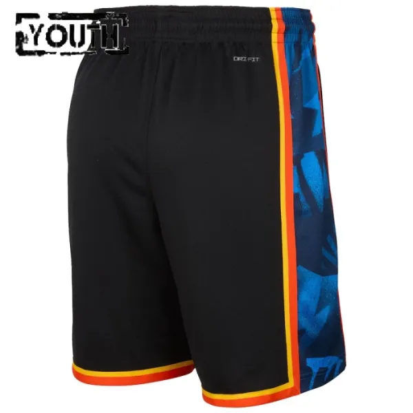 Pantalones Oklahoma City Thunder City Edition 2024-25 Swingman para Niño
