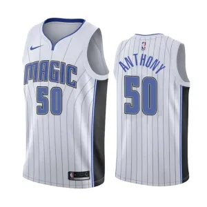 Camiseta Orlando Magic Cole Anthony 50 Association Edition Blanco Swingman para Hombre