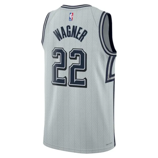 Camiseta Orlando Magic Franz Wagner City Edition 2024-25 Gris Swingman para Hombre