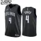 Camiseta Orlando Magic Jalen Suggs 4 City Edition 2022-23 Negro Swingman para Niño
