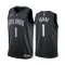 Camiseta Orlando Magic Jonathan Isaac 1 City Edition 2022-23 Negro Swingman para Hombre