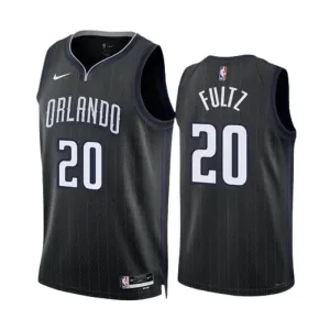 Camiseta Orlando Magic Markelle Fultz 20 City Edition 2022-23 Negro Swingman para Hombre Camiseta Orlando Magic Markelle Fultz 20 City Edition 2022-23 Negro Swingman para Hombre