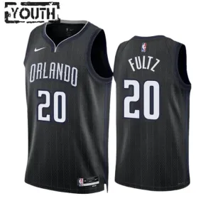 Camiseta Orlando Magic Markelle Fultz 20 City Edition 2022-23 Negro Swingman para Niño Camiseta Orlando Magic Markelle Fultz 20 City Edition 2022-23 Negro Swingman para Niño