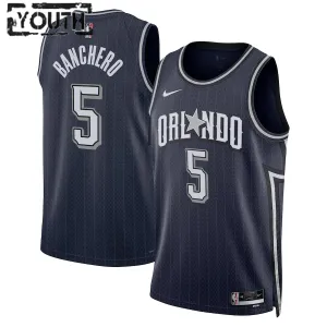 Camiseta Orlando Magic Paolo Banchero City Edition 2023-24 Swingman para Niño