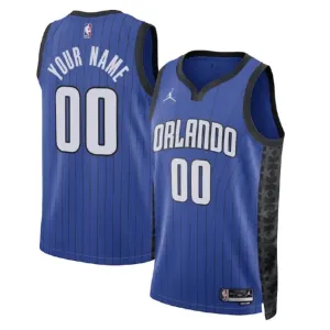 Camiseta Orlando Magic Personalizada Statement Edition Azul Swingman para Hombre