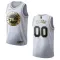 Camiseta Philadelphia 76ers Golden Edition Personalizada Blanco Swingman para Hombre