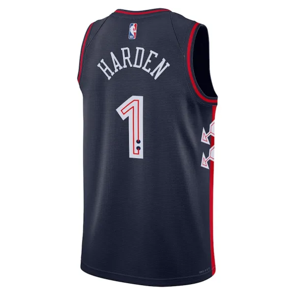 Camiseta Philadelphia 76ers James Harden City Edition 2023-24 Swingman para Hombre
