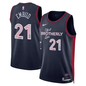 Camiseta Philadelphia 76ers Joel Embiid City Edition 2023-24 Swingman para Hombre