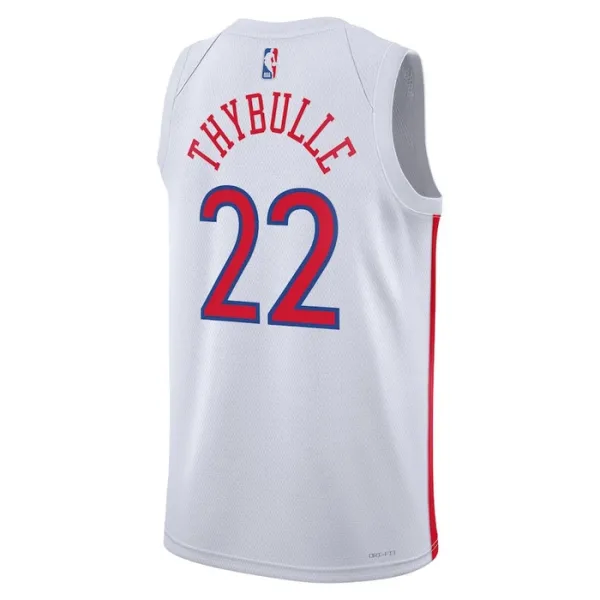Camiseta Philadelphia 76ers Matisse Thybulle 22 City Edition 2022-23 Blanco Swingman para Hombre