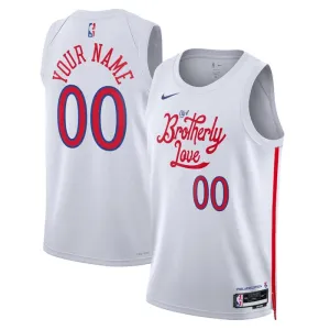 Camiseta Philadelphia 76ers Personalizada City Edition 2022-23 Swingman para Hombre