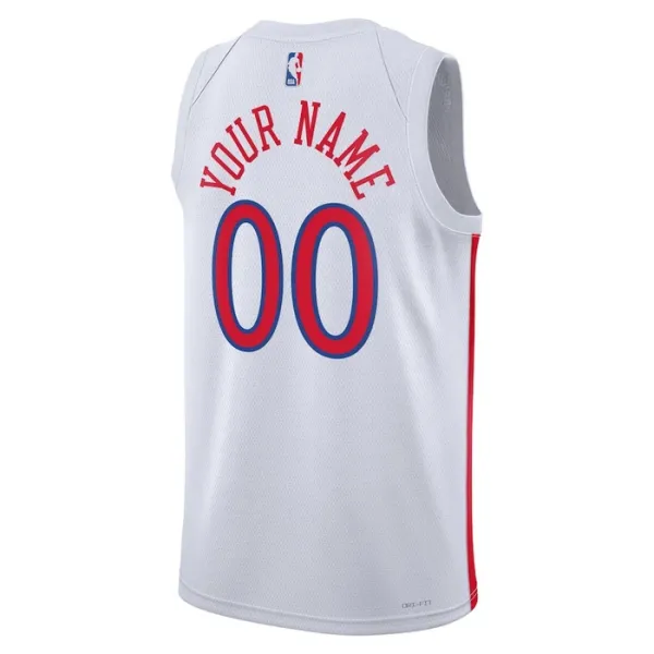 Camiseta Philadelphia 76ers Personalizada City Edition 2022-23 Swingman para Hombre