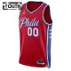 Camiseta Philadelphia 76ers Personalizada Statement Edition Rojo Swingman para Niño