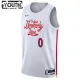 Camiseta Philadelphia 76ers Tyrese Maxey 0 City Edition 2022-23 Blanco Swingman para Niño
