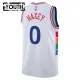 Camiseta Philadelphia 76ers Tyrese Maxey City Edition 2024-25 Blanco Swingman para Niño