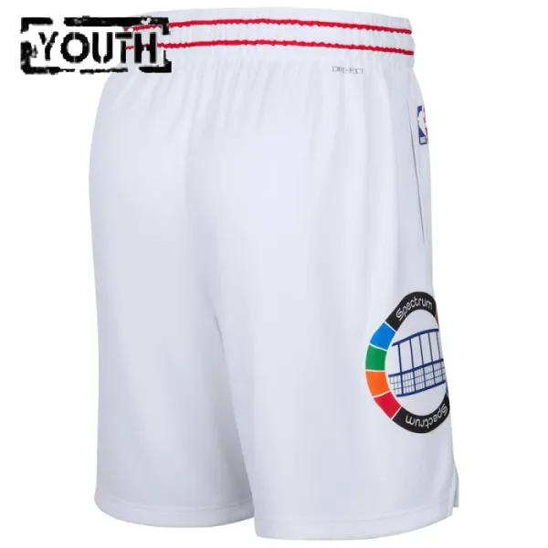Pantalones Philadelphia 76ers City Edition 2024-25 Swingman para Niño