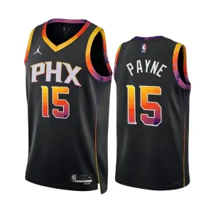 Camiseta Phoenix Suns Cameron Payne 15 Statement Edition Negro Swingman para Hombre Camiseta Phoenix Suns Cameron Payne 15 Statement Edition Negro Swingman para Hombre