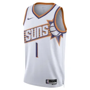 Camiseta Phoenix Suns Devin Booker Association Edition 2023-24 Blanco Swingman para Hombre