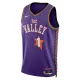 Camiseta Phoenix Suns Devin Booker City Edition 2024-25 Púrpura Swingman para Hombre