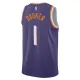 Camiseta Phoenix Suns Devin Booker Icon Edition 2023-24 Púrpura Swingman para Hombre