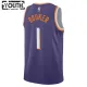 Camiseta Phoenix Suns Devin Booker Icon Edition 2023-24 Púrpura Swingman para Niño
