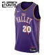 Camiseta Phoenix Suns Jusuf Nurkic City Edition 2024-25 Púrpura Swingman para Niño
