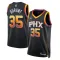Camiseta Phoenix Suns Kevin Durant 35 Statement Edition Negro Swingman para Hombre