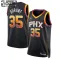 Camiseta Phoenix Suns Kevin Durant 35 Statement Edition Negro Swingman para Niño