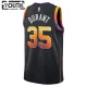 Camiseta Phoenix Suns Kevin Durant 35 Statement Edition Negro Swingman para Niño
