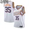 Camiseta Phoenix Suns Kevin Durant Association Edition 2023-24 Blanco Swingman para Niño