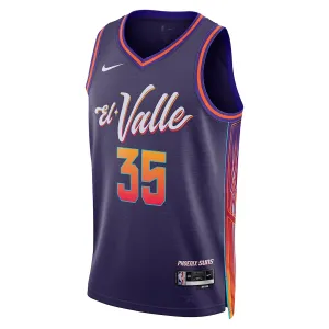 Camiseta Phoenix Suns Kevin Durant City Edition 2023-24 Púrpura Swingman para Hombre
