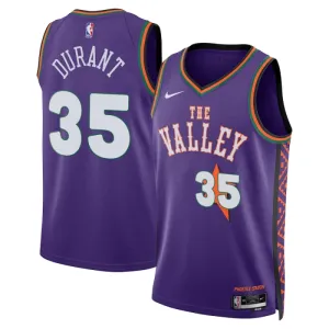 Camiseta Phoenix Suns Kevin Durant City Edition 2024-25 Púrpura Swingman para Hombre