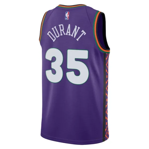 Camiseta Phoenix Suns Kevin Durant City Edition 2024-25 Púrpura Swingman para Hombre