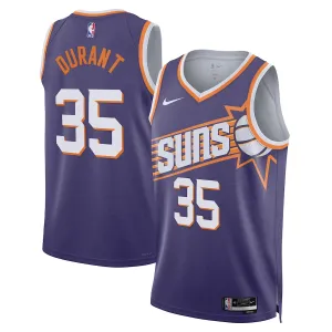 Camiseta Phoenix Suns Kevin Durant Icon Edition 2023-24 Púrpura Swingman para Hombre