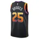 Camiseta Phoenix Suns Mikal Bridges 25 Statement Edition Negro Swingman para Hombre